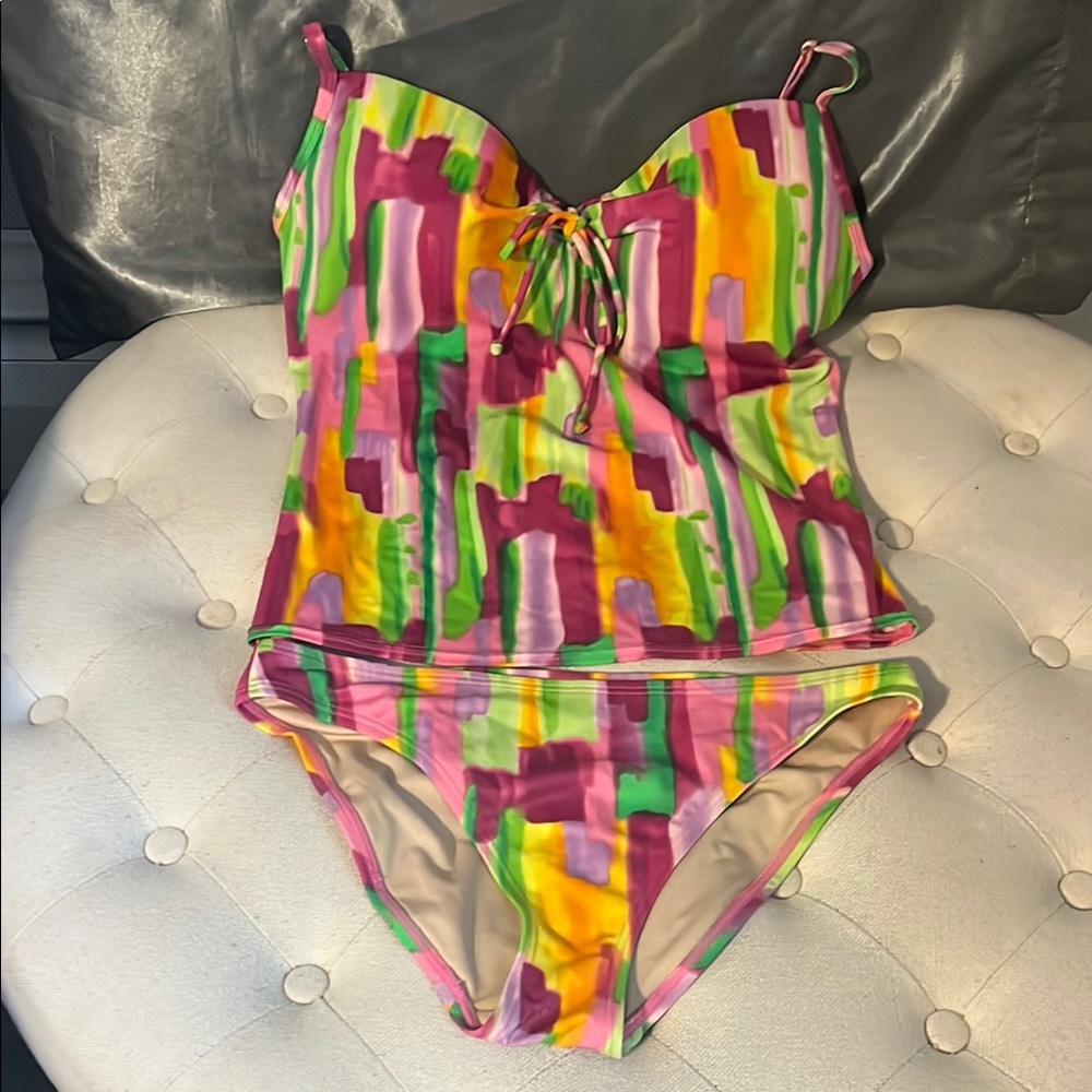 Victoria's Secret Multicolor Tankini